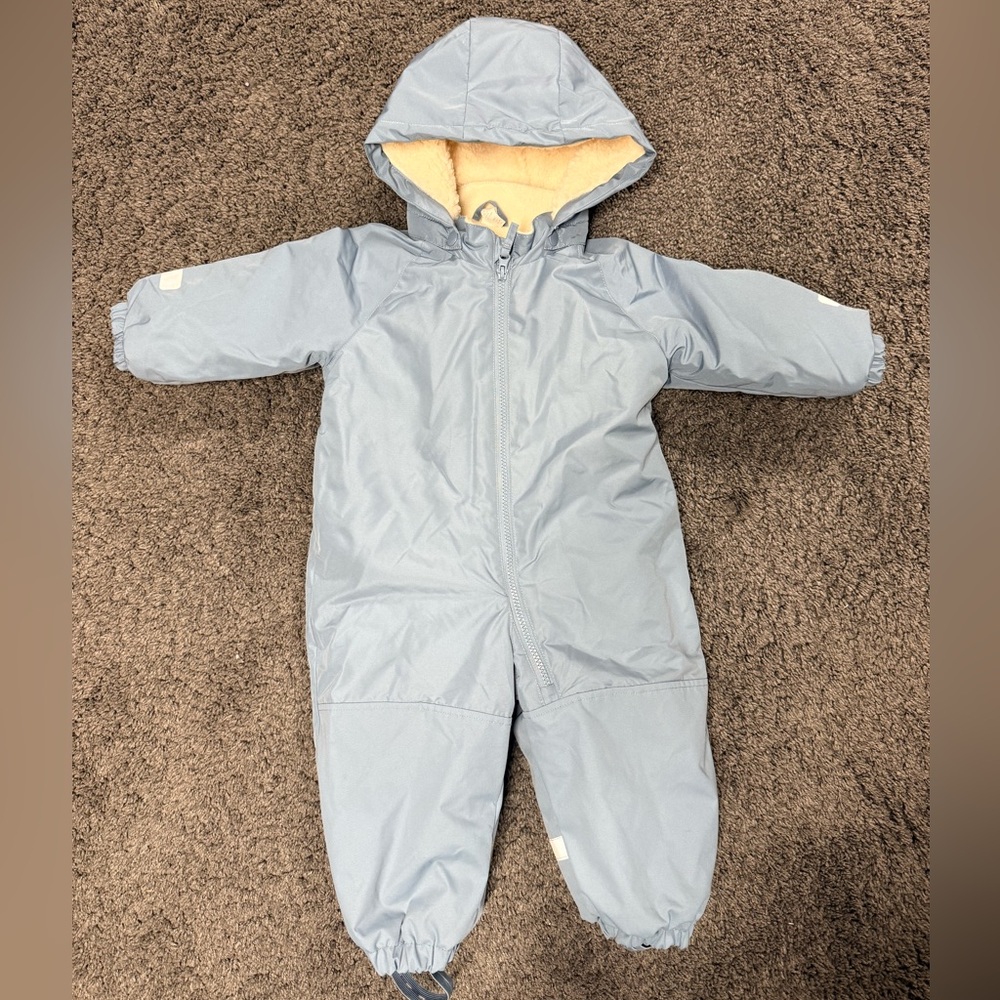 H&M Baby Winter Bunting - Blue - Size 12-18M - EUC